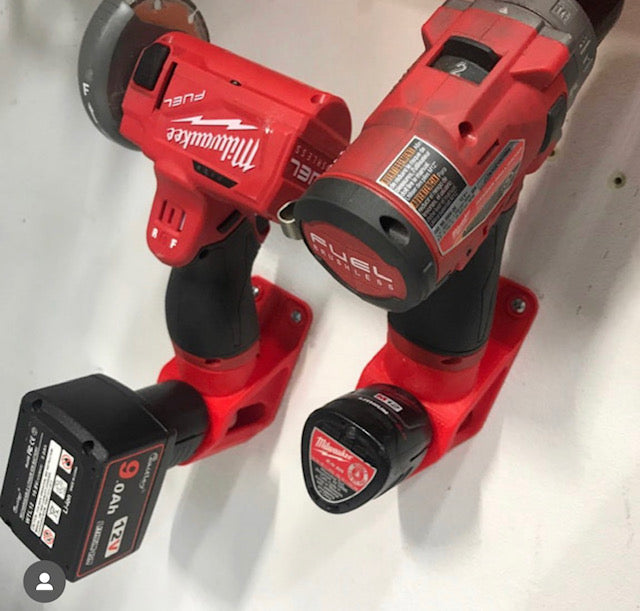 M12 Milwaukee 2-in-1 Battery and Tool Mount