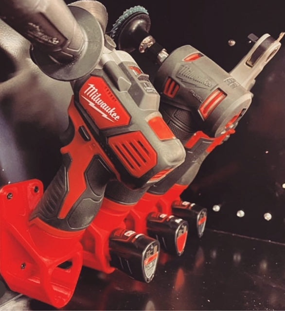 M12 Milwaukee 2-in-1 Battery and Tool Mount