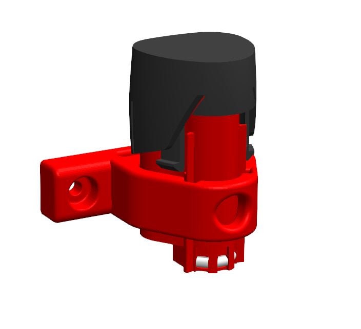 M12 Milwaukee Single Battery Mounts