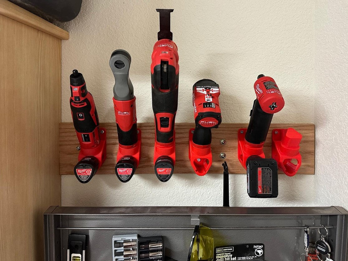 M12 Milwaukee 2-in-1 Battery and Tool Mount