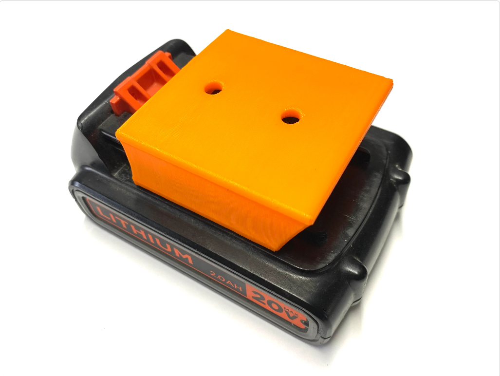 Black & Decker 20V Tool and Battery Mount
